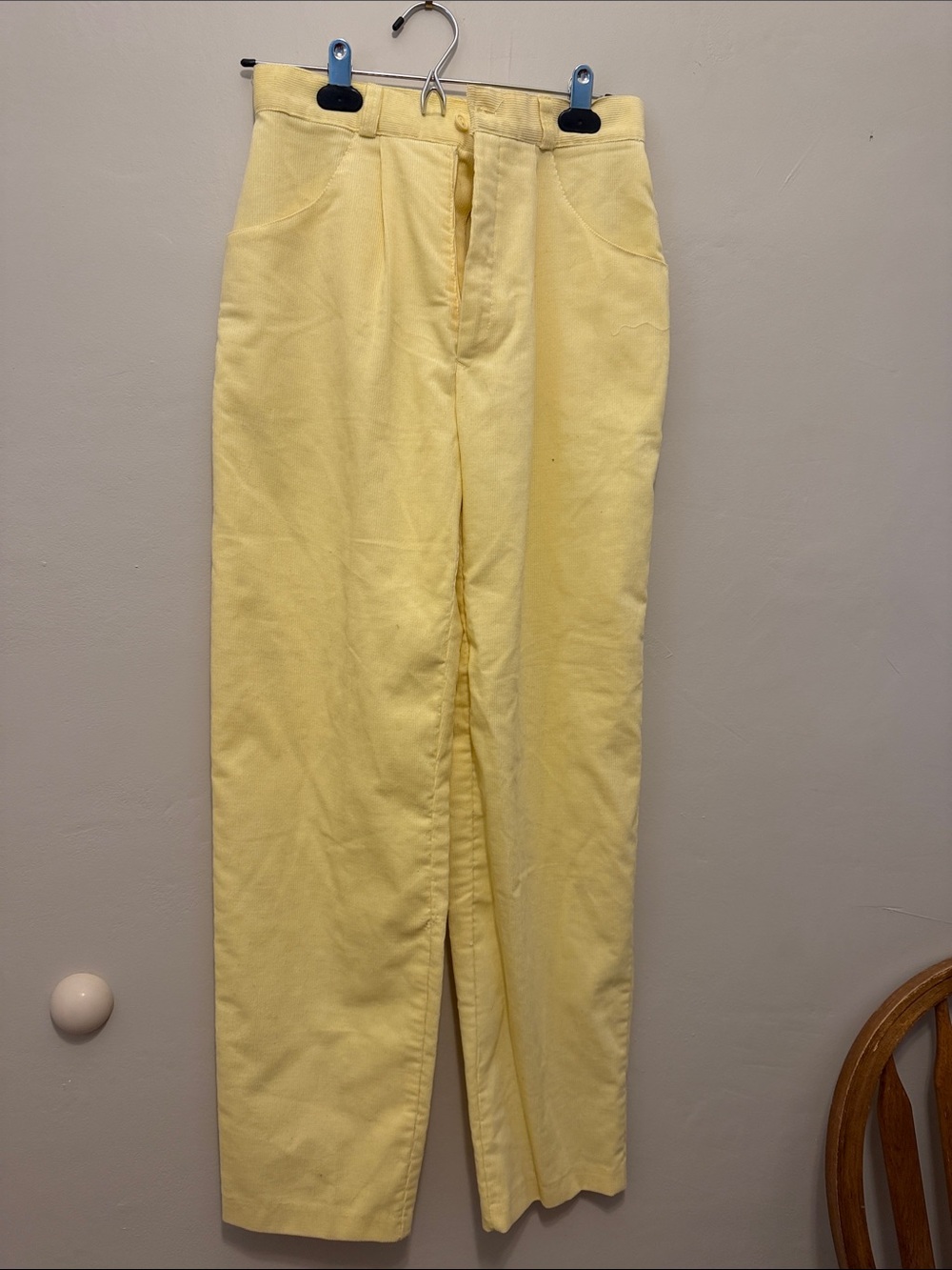 Vintage dead stock corduroy high waist pants small